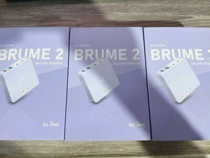GL.iNet MT2500 Brume 2 Mini VPN Wired Security Gateway Router - Picture 1 of 1