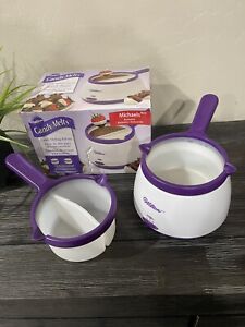 Wilton Candy Melts Chocolate Melting Pot, Silicone Insert & Split Insert 2.5 Cup