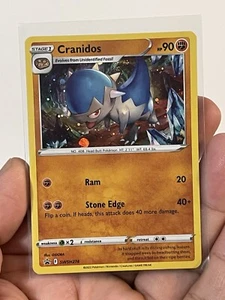 Cranidos - SWSH274 - Promo Pokemon TCG Black Star Promo NM Cosmo Holo - Picture 1 of 3