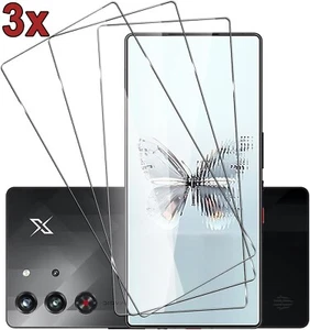3x 9H Gehärtete Glas für ZTE nubia Red Magic 10 Pro /10 Pro+ 6.85" Displayschutz - Zdjęcie 1 z 8