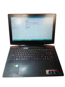 Lenovo IdeaPad Y700-15ISK | i7-6700HQ@2.6GHz | 8GB RAM*NO OS/HDD*BAD LEFT HINGE* - Picture 1 of 9