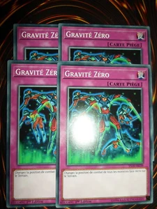 YU-GI-OH! COM GRAVITE ZERO YS18-FR039 PLAYSET (LOT DE 4) NEUF FRANCAIS EDITION 1 - Picture 1 of 1