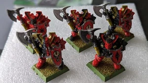 Warhammer Citadel plástico Chaos Warriors x 5 pintado - Imagen 1 de 8