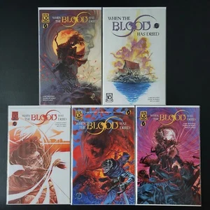 When The Blood Has Dried #1-5 (Mad Cave, Standard Cover, Complete Series) - Picture 1 of 6