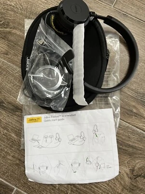 Jabra Evolve 30 II Mono Wired Headset Black - New - Image 1 of 2