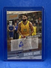 2021 Chronicles Draft Picks Prestige Bonus Shots Signatures Dikembe Andre Auto