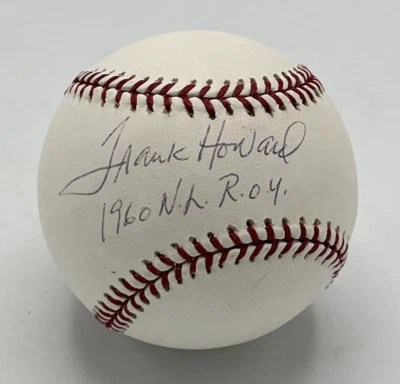 Frank Howard Signed Official Major League Baseball Autograph 1960 NL ROY - Image 1 of 4