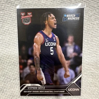 2024 Bowman U Now Stephon Castle March Madness UConn - Image 1 of 2