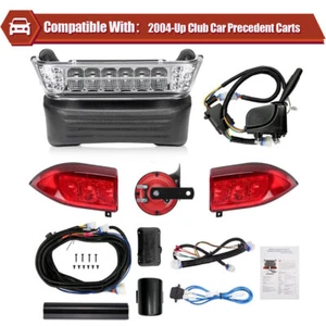For Club Car Precedent LED Deluxe High/Low Beam Street Legal Light Kit 2004+ - Picture 1 of 12
