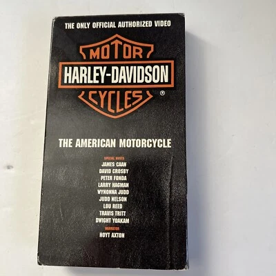 Harley-Davidson: The American Motorcycle (1995) - VHS Tape Movie - Peter Fonda - Image 1 of 4