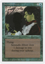 Serendib Efreet X (1) MTG Revised - VG/EX - 4RCards