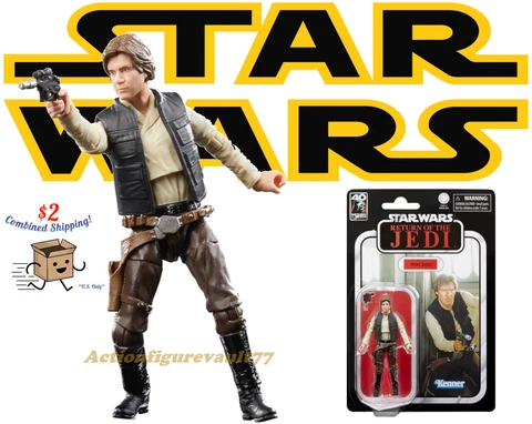 Star Wars The VINTAGE Collection VC281 HAN SOLO 40th ( ROTJ ) ----IN-STOCK Cover