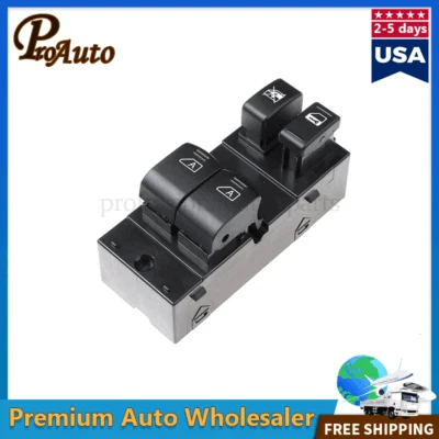 Interruptor de control de ventana eléctrica Master Driver 25401-CD02D para Nissan 350Z 2003-2008 Foto 1 de 4