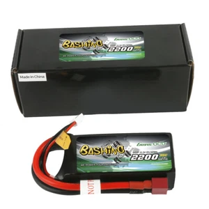 Gens Ace Bashing 2200mAh 11.1V 35C 3S Lipo Battery Pack With Deans T Plug - Picture 1 of 3