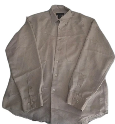 Camisa social masculina J. Ferrar média bronzeada - Imagem 1 de 4