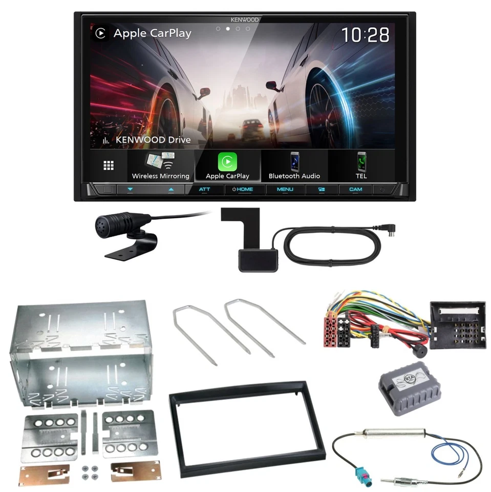 Kenwood DMX8021DABS Android Auto Einbauset für Citroen C2 C3 Berlingo Jumpy - Bild 1 von 1