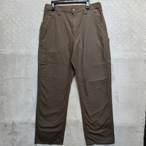 Carhartt Mens Carpenter Pants Original Dungaree Fit B151 LBR 33x32 NEW - Picture 1 of 16