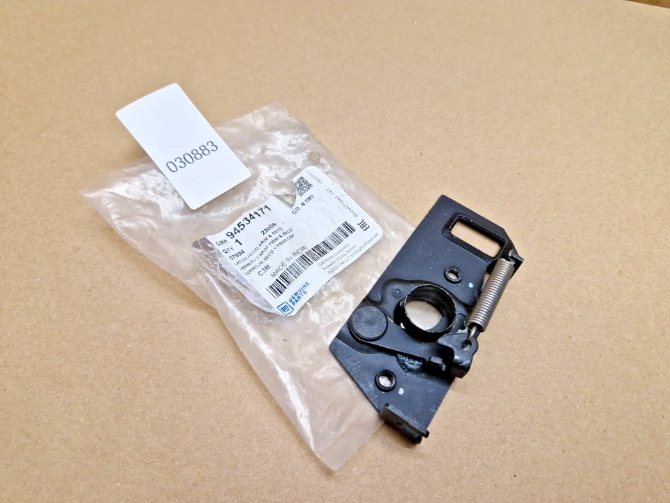 Cerradura de capó original Vauxhall Opel Chevrolet 94534171 nuevo OEM Foto 1 de 4