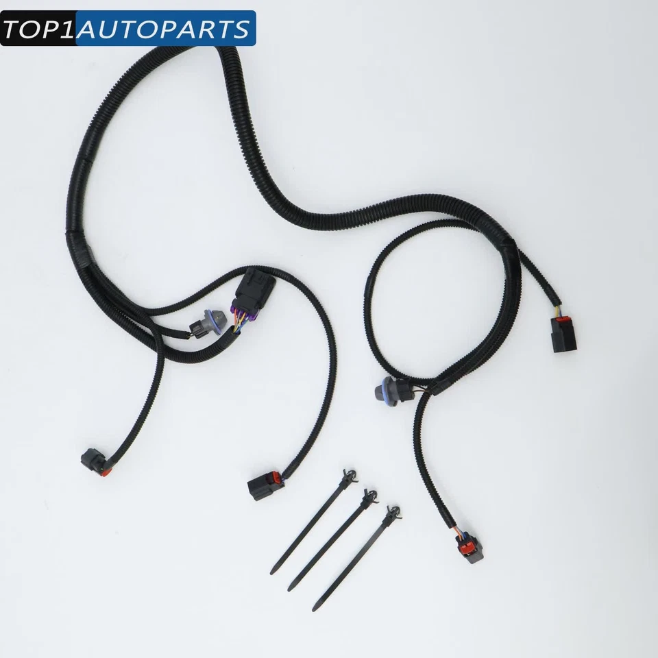 Fit Chevrolet Avalanche 07-13 Rear Bumper License Lamp Sensor Wiring Harness - Изображение 1 из 4