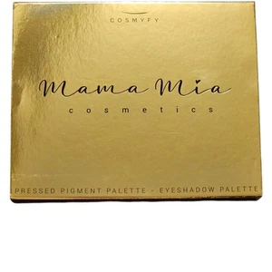 Palette ombretti Vegan Clean Mama Mia Cosmetics Cosmyfy trucco pressato nuovo con scatola nuovo - Foto 1 di 7
