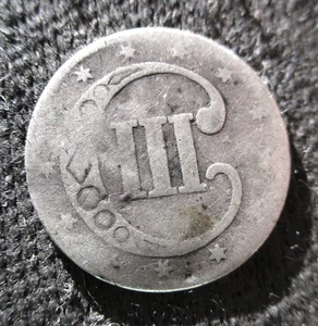 MONEDA ANTIGUA DE TRES CENTAVOS DE PLATA 1853 DE ESTADOS UNIDOS FILADELFIA COMO NUEVA (3) - Imagen 1 de 2