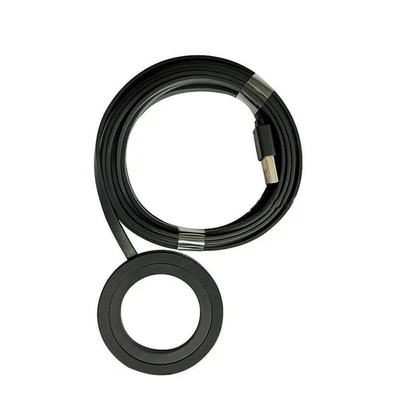 10ft USB Cables Wireless Charger Charging Ring Stand for Logitech Circle Cameras - Image 1 of 2