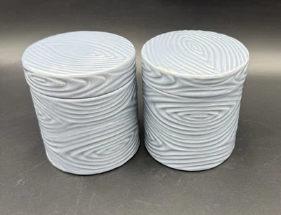 Temptations by Tara Woodland Blue Juego de 2 Contenedores de Osa Tocino Foto 1 de 4