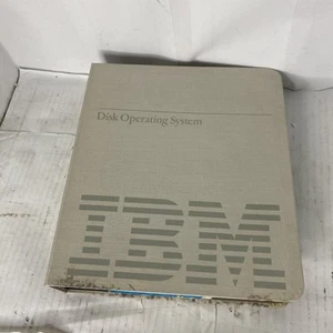 Vintage IBM DOS 3.3 Disk Operating System Reference & Basic Manuals with Disks - Picture 1 of 13