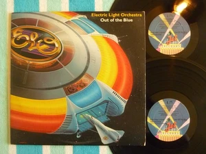 ELECTRIC LIGHT ORCHESTRA Out Of The Blue 2-LP Jet 1977 w/ Inner Sleeves/Poster - Picture 1 of 1