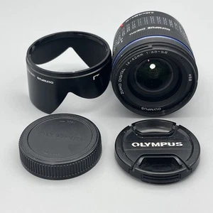 Olympus Zuiko Digital 14-42mm f/3.5-5.6 ED Four Thirds Mount Lens w/Hood + Caps - Picture 1 of 6