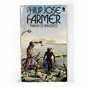 Maker of Universes de Philip Jose Farmer World Of Tiers Sphere Vintage 1973 - Imagen 1 de 4