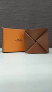 HERMES Zulu Coin Case Brown - Picture 1 of 5