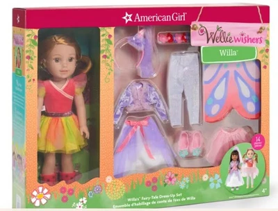 Muñeca American Girl - Juego de vestir de cuento de hadas de Willa con juego de pijamas de zorro Foto 1 de 4