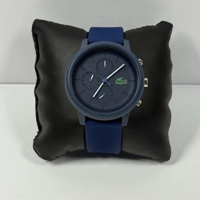Lacoste 2011244 New Men's Watch Blue Dial/Band Silicone Chronograph - Image 1 of 4