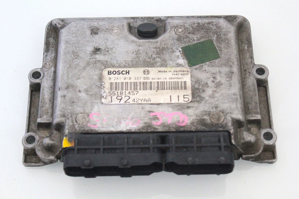 Módulo diésel Fiat Stilo 1.9 JTD ECU Bosch 0281010337 55181457 EDC15C7 Foto 1 de 2