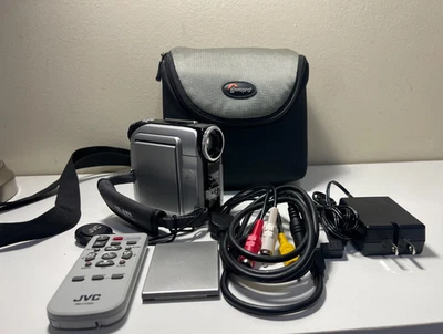 JVC GR-DX307U MiniDV Video Camera with Many Extras-MINT! Fully Tested! - Image 1 of 4