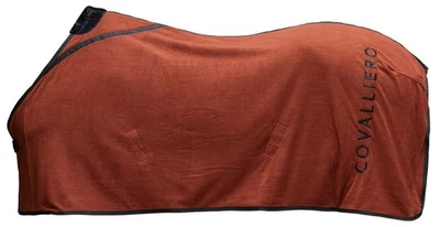 Covalliero Fleecedecke rust H/W 2025 Abschwitzdecke  - Bild 1 von 4