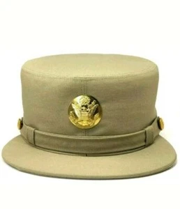 Hat Cap Kepi - CUSTOM Khaki Cotton WAC Hobby Hat - IMPERIAL Hat/Cap - Imagen 1 de 3
