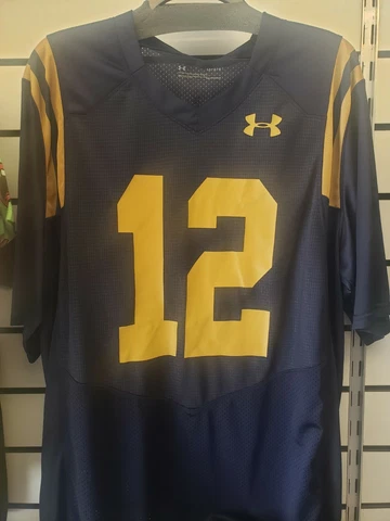 XL - Naval Academy Navy Midshipmen Under Armour retro Football JERSEY NWT Cover