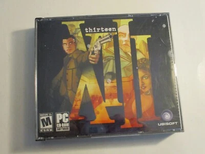 XIII Thirteen PC CD-ROM Jewel Case Manual included, 4 disc good condition - Image 1 of 3