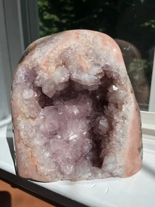 XL Pink Amethyst Free Form - Purple Amethyst Druzy, Quartz - 7lbs 4.8 Oz - Picture 1 of 12