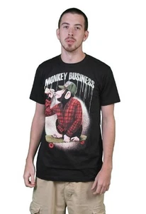 Osiris Monkey Business Black T-Shirt Size: S - Picture 1 of 1