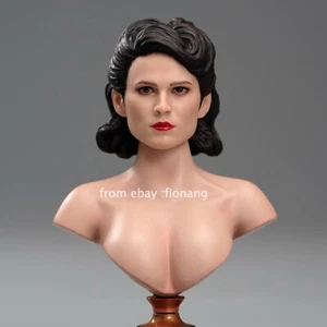 1/6 Female Soldier Margaret “Peggy” Carter Captain America's Girlfriend Head - Picture 1 of 9
