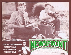 NEWSFRONT Original Australian Lobby Card 3 Bill Hunter Wendy Hughes Phil Noyce