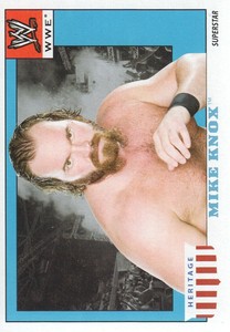 2008 Topps Heritage IV WWE Wrestling #36 Mike Knox
