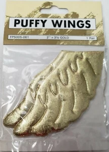 ANGEL WINGS (puffy) 10 per set QTY 1 - Picture 1 of 1