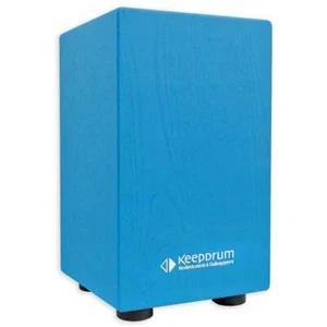 keepdrum DC1M-BL Junior Cajon Trommelhocker Blau - Picture 1 of 5