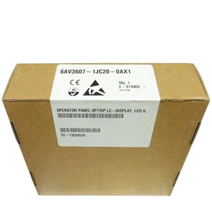 Panel de operador 6AV3 607-1JC20-0AX1 NUEVO SIEMENS 6AV3607-1JC20-0AX1 S7 M7 OP7/DP - Imagen 1 de 3
