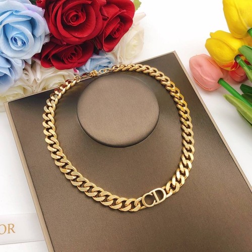 DXL0026 Dior CD Collana Oro Antico