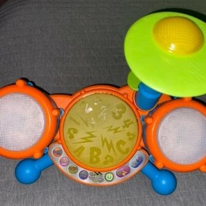 Vtech KidiBeats Drum Set Kids Music Toy Toddlers NO Drumsticks Tested Works - Picture 1 of 3